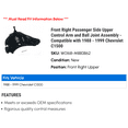 thumbnail image 2 of Front Right Passenger Side Upper Control Arm and Ball Joint Assembly - Compatible with 1988 - 1999 Chevy C1500 1989 1990 1991 1992 1993 1994 1995 1996 1997 1998, 2 of 2