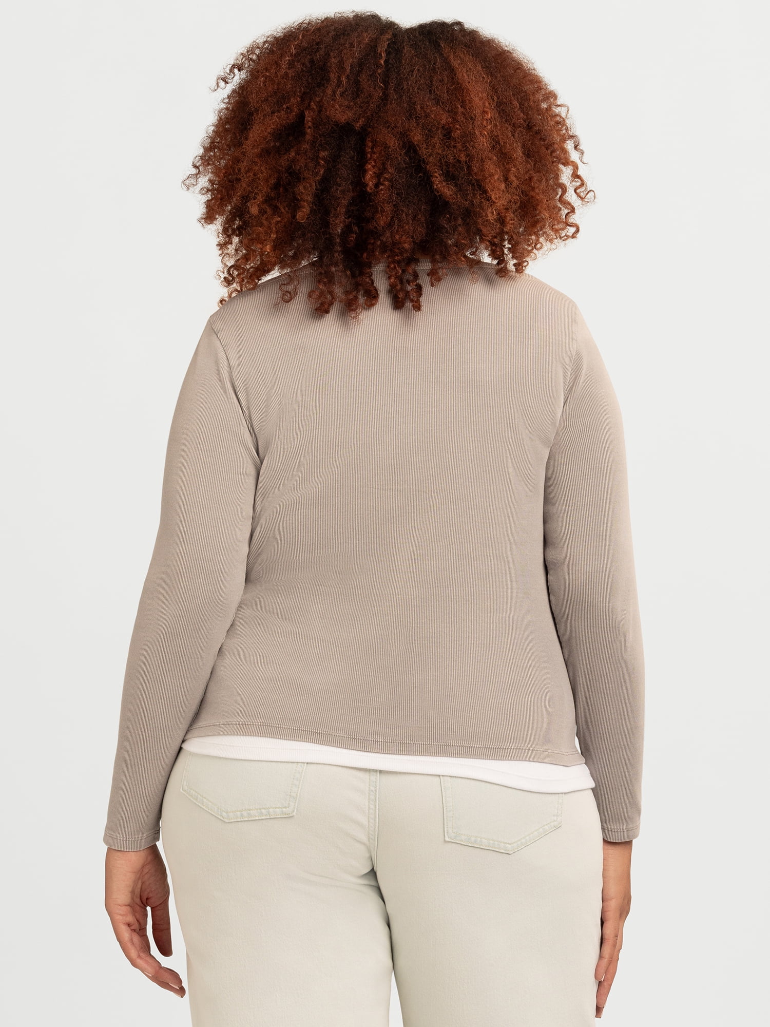 Jessica Simpson Women's and Women's Plus Manuela Layered Look Top, Sizes XS-4X