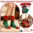 thumbnail image 6 of TRANSLINK 4 Pairs Fuzzy Socks for Women Girls Gifts Cute Cozy Fluffy Sock Warm Fuzzy Xmas Holiday Socks, 6 of 8