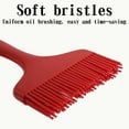 thumbnail image 4 of TOPRenddon Basting Brushes Silicone Heat Resistant Pastry Brushes Spread Oil Butter Sauce Marinades for BBQ Grill Barbecue Baking Kitchen Cooking BPA Free Dishwasher Safe, 4 of 9