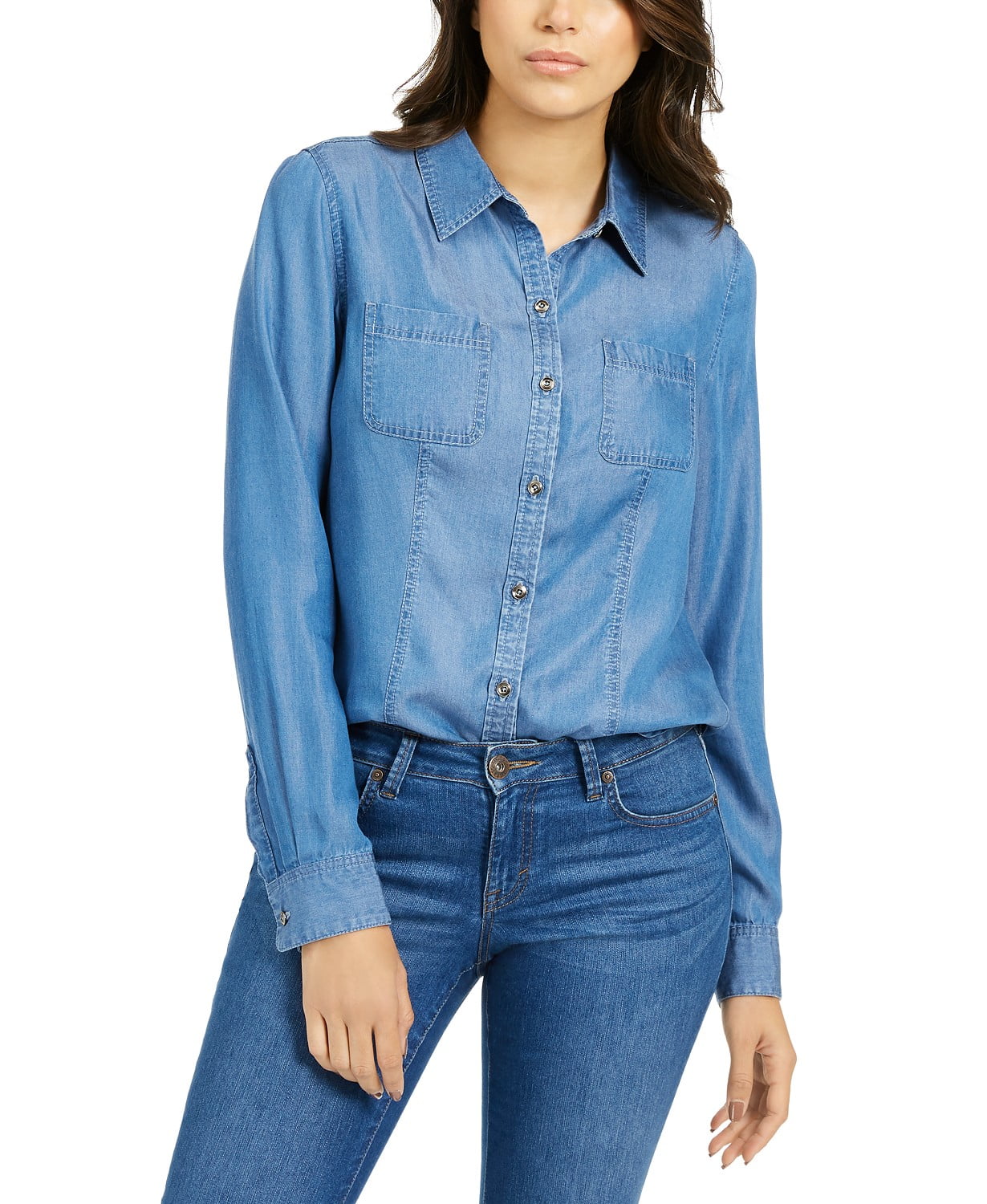 Club Chambray Shirt Blue 