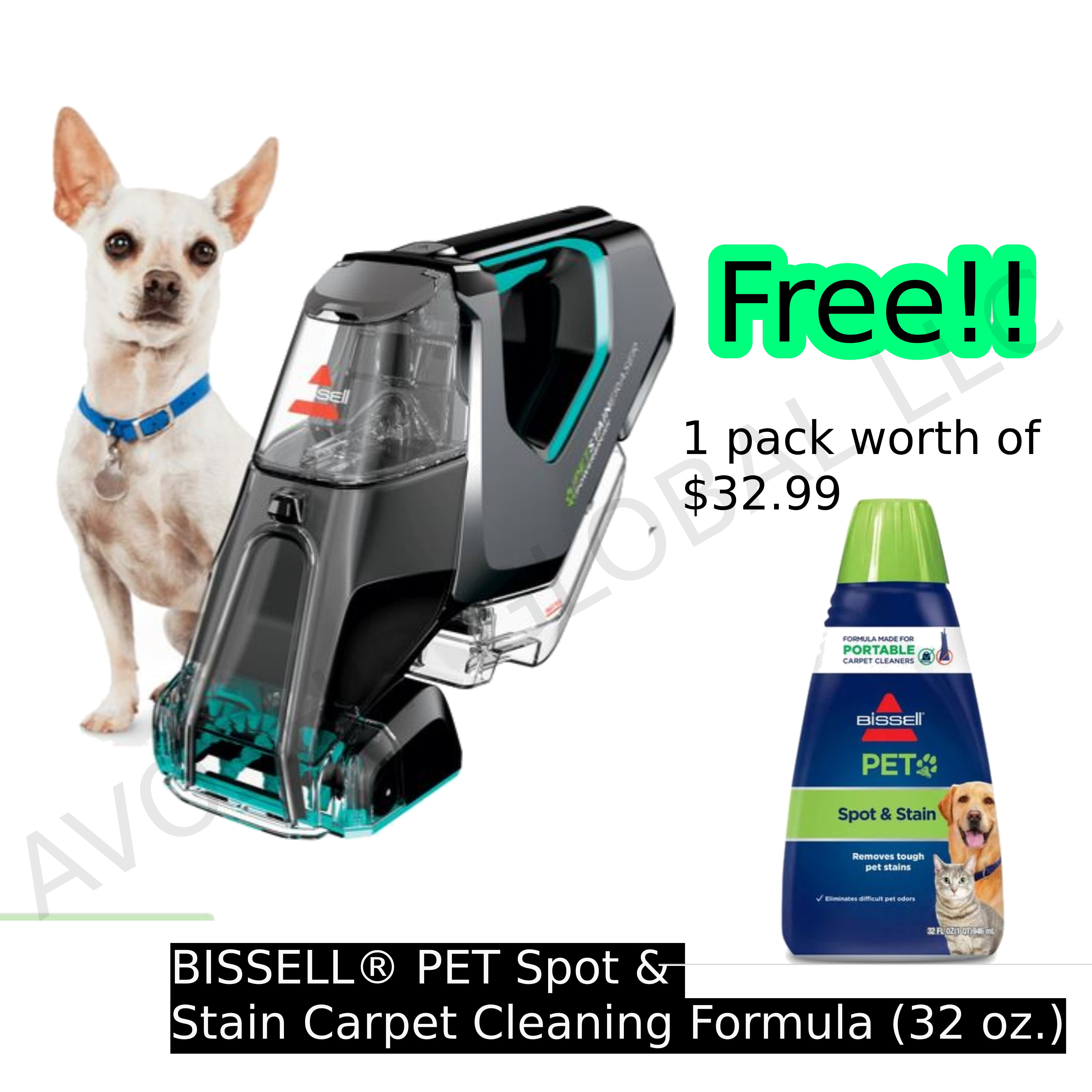 Bissell Pet Stain Eraser™ PowerBrush 