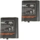 HQRP Deux Batteries pour Motorola Talkabout EM1000, EM1000R, Fv500, FV600+ – image 1 sur 7