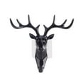 thumbnail image 2 of Rack deer head wall decor hook hanger holder home animal plastic key stags room, 2 of 7