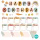 thumbnail image 1 of Conjunto de 97 piezas para cartelera de cumpleaños Boho Decorably, 1 of 6