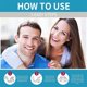 thumbnail image 3 of 1-3x Oral Cleaning Care, Clean Tartar Stains, Fresh Breath, Dazzling White Dentures, Denture Cleaner, 3 of 3