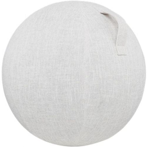 Exercise Ball Chair, Multi-Use Stability Ball for Yoga, Pilates, Pregnancy Gymnastics, 65CM, Beige, Sweat Absorption, Keeps Cool Dry, Anti-Slip Static, Long-Lasting Durability