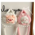 thumbnail image 1 of Ins Japanese Style Kawaii Pig Rabbit Bag Women Girl Cartoon Plush Shoulder Bag for Women New Crossbody Bag Small Phone&Purse Bag zhangyuxiang LED, 1 of 2