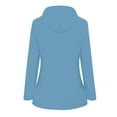 thumbnail image 4 of Manteaux d'Hiver pour Femmes Imperméables pour Femmes, Manteau de Pluie de Plein Air pour la Randonnée, Manteaux de Pluie Doublés en Molleton, Vestes de Pluie Légères à Capuche, Commandes Passées par Moi en Hiver, 4 of 5