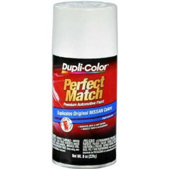 Duplicolor BNS0583 Perfect Match Automotive Paint, Nissan Cloud White, 8 Oz Aerosol Can