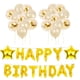 thumbnail image 1 of Kit de globos de cumpleaños Happy Birthday, 35 unidades, Mylar, 30 cm, 1 of 5