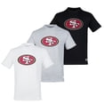thumbnail image 1 of NFL Paquete de 3 Playeras San Francisco 49ers para Hombre, Talla Chica, 1 of 4