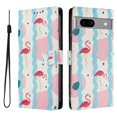 thumbnail image 1 of FOXDOCK Funda Tipo Cartera para Google Pixel 7A con Soporte y Correa – Diseño de Patrones Lindos, 1 of 5