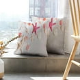 thumbnail image 6 of LALILO Throw Pillow Covers Starfish And Sand Beach Summer Flat Space Cushion Cover 18" x 18", 2 Pack, 6 of 6