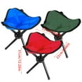 thumbnail image 4 of Fishing Stool Portable Use Height 12in Foldable 3 Leg Chair for Hiking Camping Picnic Beach Travel Outdoor Activity, 4 of 15