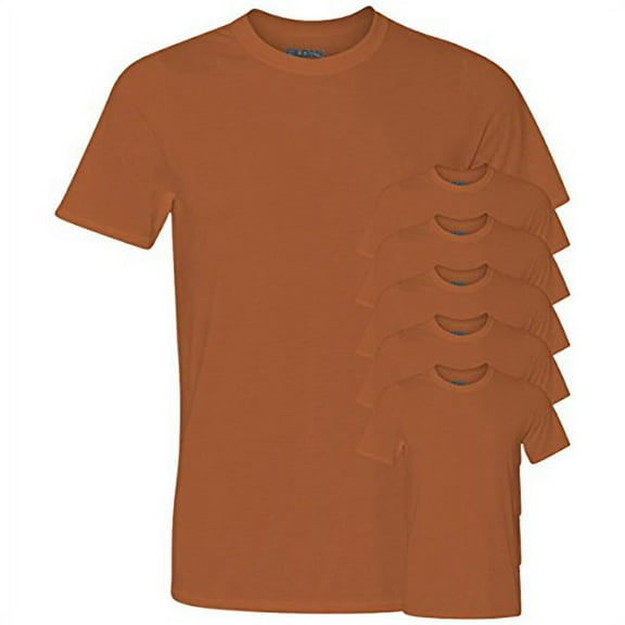 Gildan Men's Moisture Wicking Polyester Performance T-Shirt - G420 (Pack Of 6)