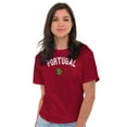 thumbnail image 3 of Portugal Country Flag Soccer Fan Pride Plus Size Crewneck Graphic Tee Shirt Brisco Brands 3X, 3 of 5
