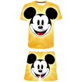 thumbnail image 1 of Nueva ropa de verano para bebés, traje de Mickey para niños y niñas, camiseta de dibujos animados, pantalones cortos, conjunto de 2 uds, ropa informal para niños, chándales para niños de 12M Gao Jinjia LED, 1 of 2