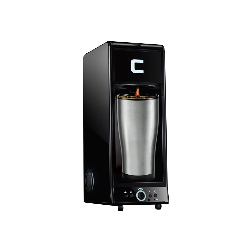 Chefman RJ14BUZZ Coffee maker with Bluetooth enabled speaker system