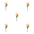 thumbnail image 3 of Baohd 1/2/3/5 10pack/lot Realistic Appearance Artificial Flower For Party Decor And Home Decor Champagn 5PCS, 3 of 6