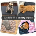 thumbnail image 5 of 5pcs Blankets Super Soft Fluffy, Premium Fleece Pet Blanket Throw, Bunny Cage Mats for Dog Cat Rabbit Guinea Pig, 5 of 8