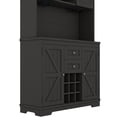 thumbnail image 3 of Particle Board & MDF Coffee Bar Cabinet / Brings Convenience to Coffee and Wine Service, 3 of 7