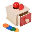 thumbnail image 4 of Juguete De Caída De Bola De Desarrollo Montessori Juguetes Sensoriales Juguete De Inteligencia CUTICAT juguetes de cajas a juego de forma, 4 of 8