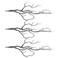 thumbnail image 3 of Shisuyan 3pcs Lifelike Artificial Tree Branch Prop Living Room Flower Arrangement Decor Fake Branch Model, 3 of 8