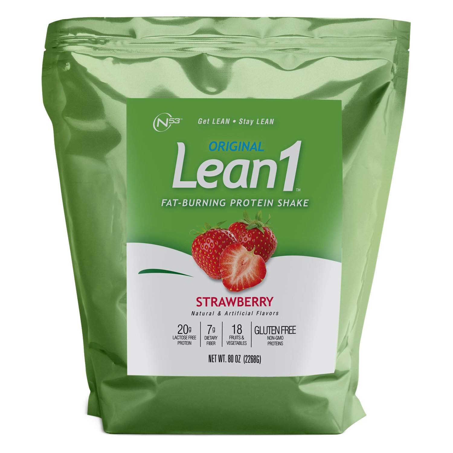 Nutrition53 Lean1 Strawberry 5 Lbs 2265 G Walmart Com Walmart Com