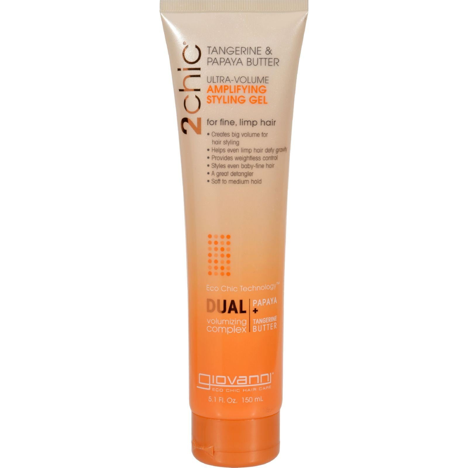 Giovanni Hair Care Products 2chic Style Gel Ultra Volume 5 1