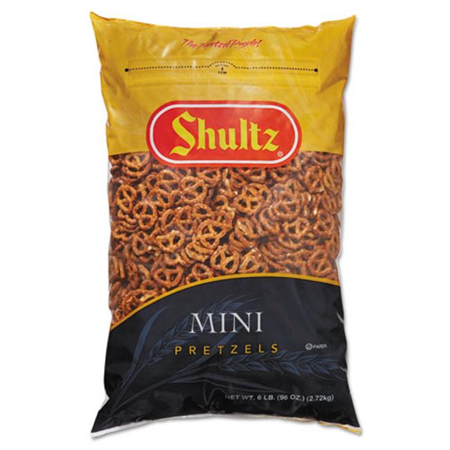 Shultz 827575 Mini Pretzels, Original, 6lb Bag