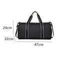 thumbnail image 2 of Bolsa de gimnasio Bolsa de lona simple a la moda Bolsa de lona pequeña para mujer Bolsa de viaje Bolsa deportiva Bolsas de fin de semana, 2 of 5