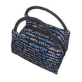 thumbnail image 5 of Vsdgher Function Source Code Print Insulated Reusable Bags with Sturdy Zipper and Handles, Foldable Totes for Hot or Cold Food Bring or Delivery, 5 of 8