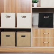 Yttmshdga Home Textile Storage Price Drop Alert! Storage Foldable Cube Organizer Fabric Drawer Set Of Beige,A