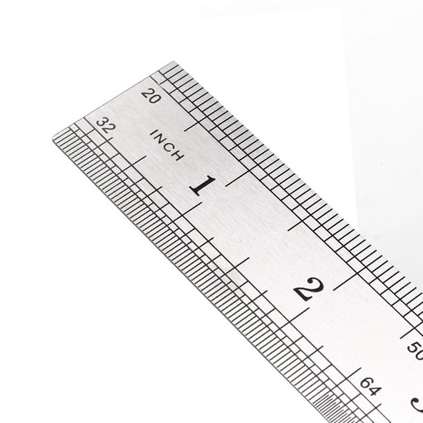 Metric Mini Ruler, Stainless Steel, Thickness × W × L 1 mm × 1 cm × 100 mm