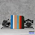 thumbnail image 4 of Handmadetneonsign River Rafting Metal Bookends, Rafting Boat Name Bookend, Water Sport Bookshelf Home Decor 76056, 4 of 4