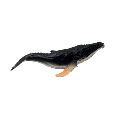 Mini Animal Adventure Humpback Whale – Hand Painted Realistic Figure from Deluxebase for Kids