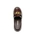 thumbnail image 3 of BURUDANI Women Platform Chunky Mules Slip-On Slides, 3 of 7