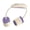 Purple, variant on Hands-Free USB Rechargeable Turbine Sports Neck Fan - Powerful Airflow, Quiet Operation, Adjustable Wind Speeds for Outdoor Sports, Gym, Hiking, and Travel