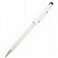 thumbnail image 3 of Soimiss White 2 in 1 Capacitive Stylus Pen with Ballpoint for Smartphone and Tablet, 3 of 4