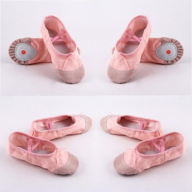 baby ballet shoes size 4