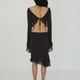thumbnail image 5 of Conjunto de falda de 2 piezas para mujer Top corto de gasa de Color sólido falda corta traje de fiesta para discoteca FLhrweasw Nuevo, 5 of 7