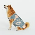 thumbnail image 4 of LNWH Abstract Art Lines Texture Pattern Dog Clothes, Breathable Warm Cotton Pet Clothes 4X-Large, 4 of 8