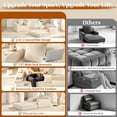 thumbnail image 5 of Akaber Futon Sofa Bed, 40" W Corduroy Sleeper Sofa Couch, Single Small Space Sofa Couch with Pillow, 5 of 9