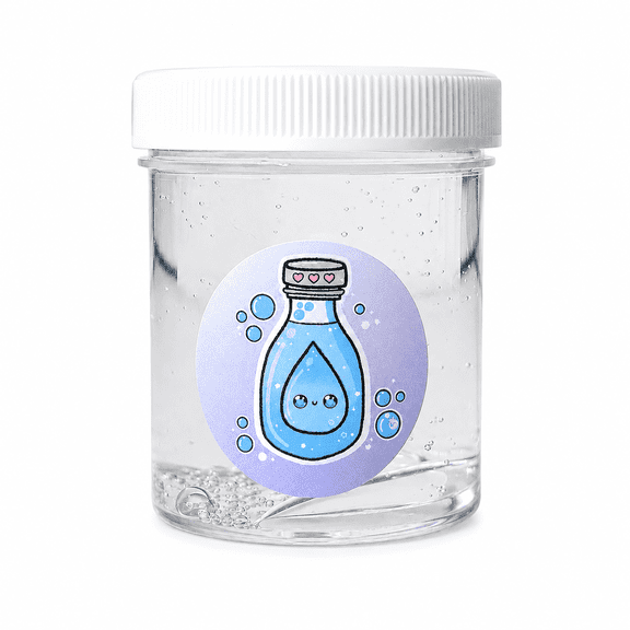 Bottle Water Handmade Clear Slime
