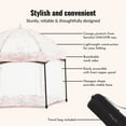 thumbnail image 2 of Dream On Me Onyx Baby Play Yard Set with Canopy, Blush Pink, Unisex, 2 of 9