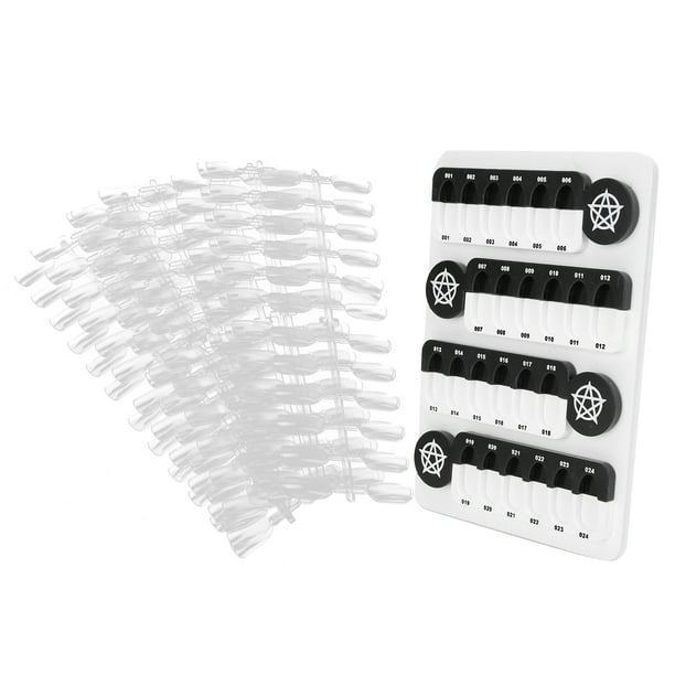 Nail Color Display Card, Transparent Nail Color Display Board For