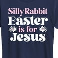 thumbnail image 3 of Instant Message - Easter Is For - Women's Short Sleeve Graphic T-Shirt, 3 of 6