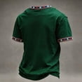 thumbnail image 4 of Never Forget 911 Patriotic Tee for Men with 25th Anniversary Print and Cotton Fabric Featuring 9/11 Memorial Shirts for Remembrance Ceremonies Church Services Community Events Green M, 4 of 4
