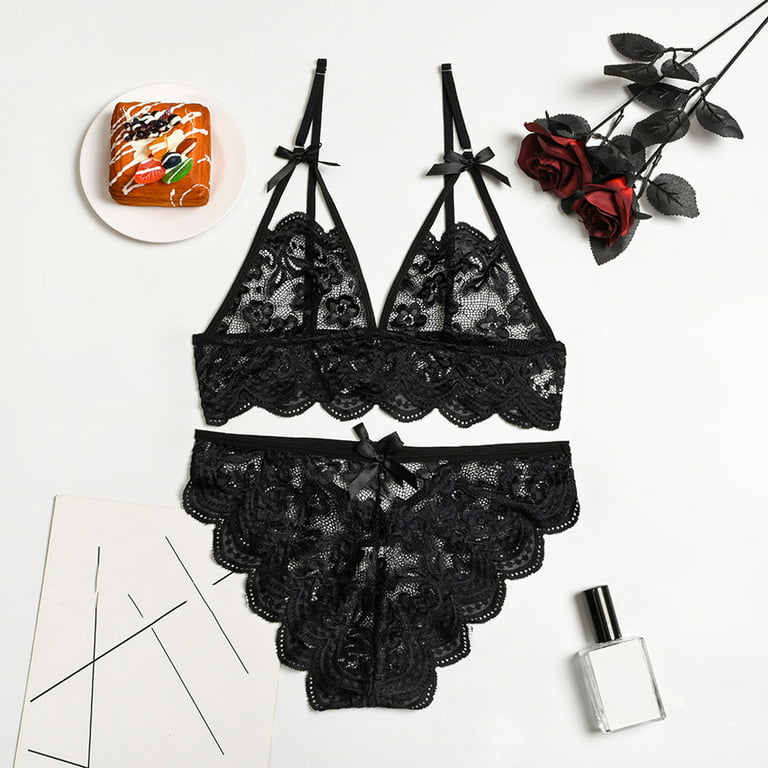 Cethrio Womens Lingerie Sets Sexy Lace Underwear Set for Women